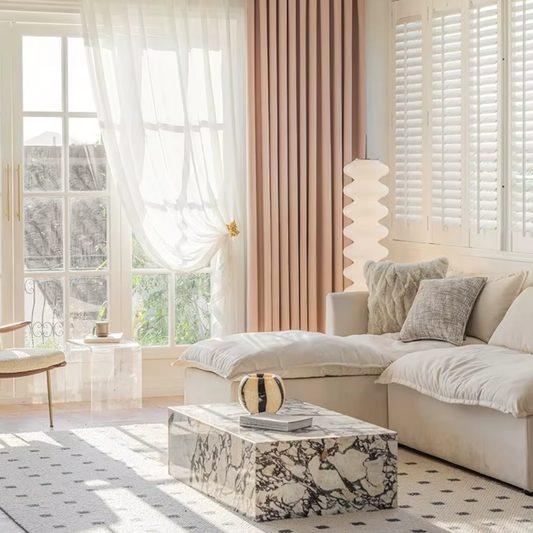 Rideau Occultant Thermique - Saumon