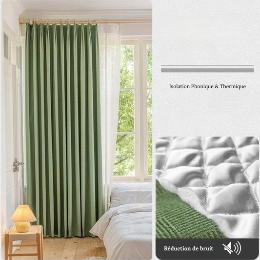 Rideau Occultant Thermique - Matcha
