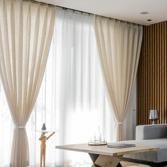 Rideau en Lin Moderne