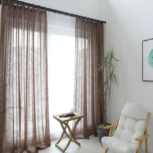 Rideau en Lin Moderne
