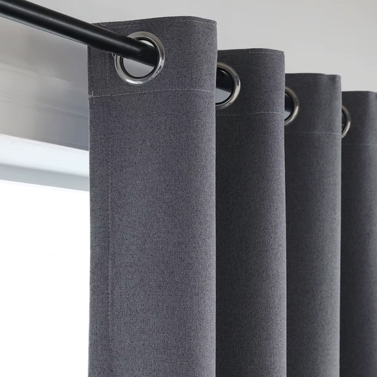 Rideau Occultant Grande Longueur Gris