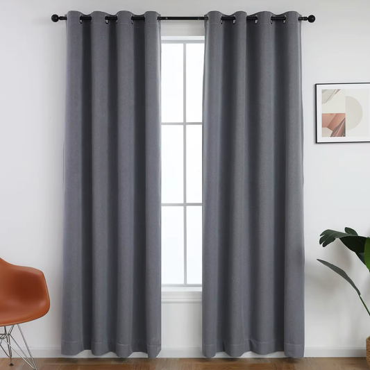 Rideau Occultant Grande Longueur Gris