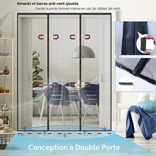 Rideau Moustiquaires Magnétiques Pour Porte