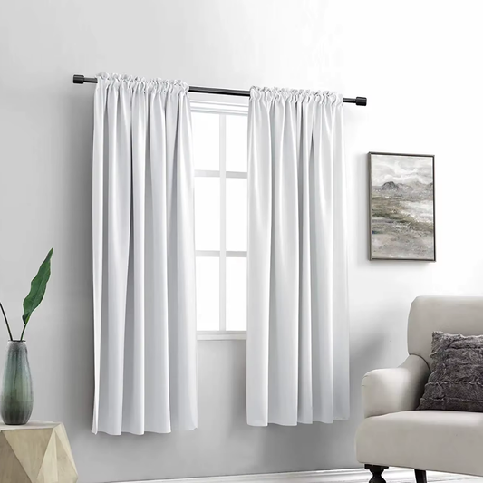 Rideau Occultant Moderne Argent