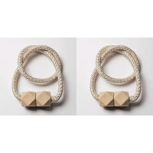 Lot de 2 Embrasses Rideaux Aimantés