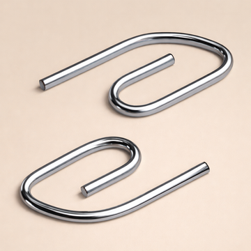 Lot de 50 Crochets Escargots en Métal