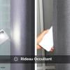 Rideau Occultant Grande Longueur Gris