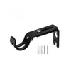 Adjustable Extendable Durable Window Curtain Rod Holder With Screws Wall Bracket Hanging Hooks Furniture Hardware Tools 1/2/3Pcs