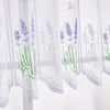 Rideau Brodé en Lavande