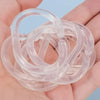 Transparent Shower Curtain Ring C Type Shower Curtain Hook Hanger Ring Reusable Bathroom Curtain Hooks Clip Bathroom Accessories