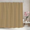 Rideau de Douche Imperméable à Carreaux