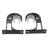 Lot de 2 Support de Tringle Noir (Ø28mm)