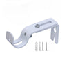 Adjustable Extendable Durable Window Curtain Rod Holder With Screws Wall Bracket Hanging Hooks Furniture Hardware Tools 1/2/3Pcs