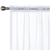 Rideau Transparent Blanc