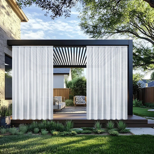 Rideau Extérieur Imperméable Passants