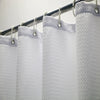 Rideau de Douche en Tissu  Gaufré
