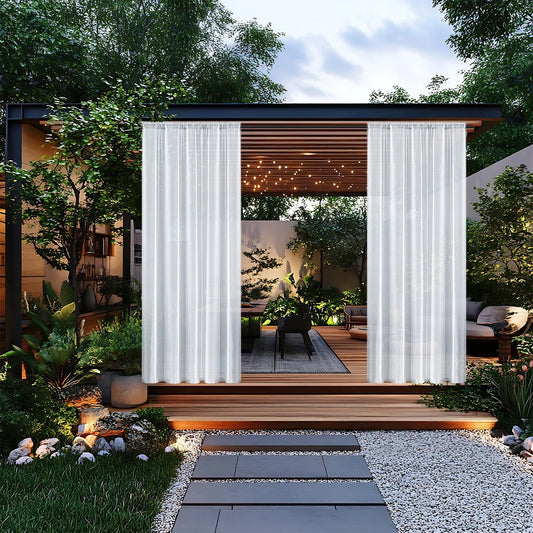 Rideau Extérieur Imperméable Passants