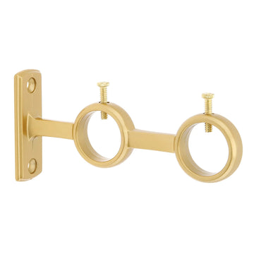 Support Double Tringle à Trou (Ø28 mm)