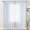 Rideau Transparent Blanc