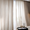 Rideau en Mousseline de Soie Marron Clair